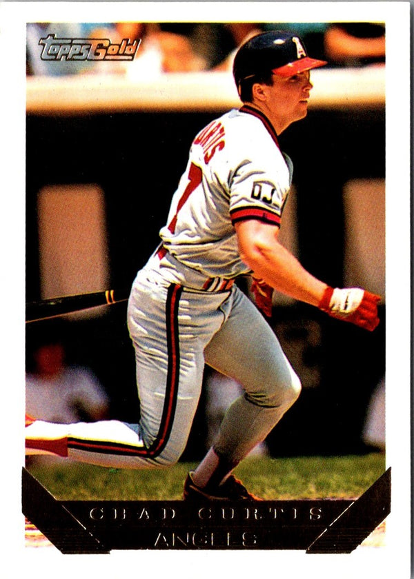 1993 Topps Chad Curtis #699