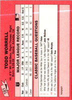 1988 Classic Red Todd Worrell #181