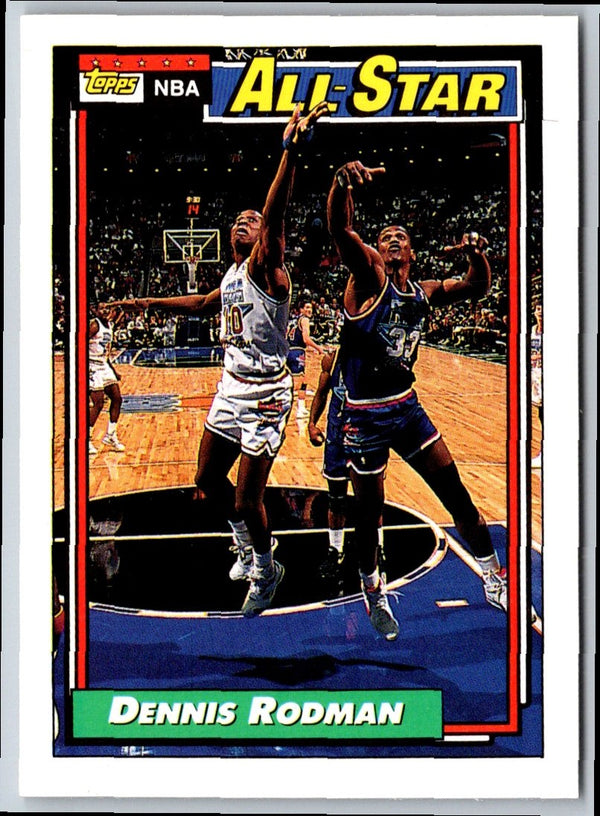 1992 Topps Gold Dennis Rodman #117