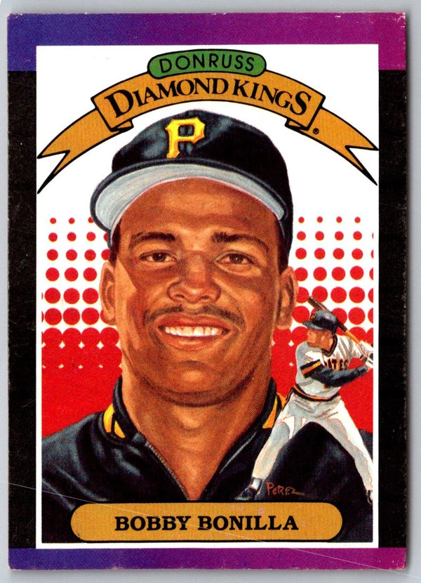 1989 Donruss Diamond King Bobby Bonilla #2