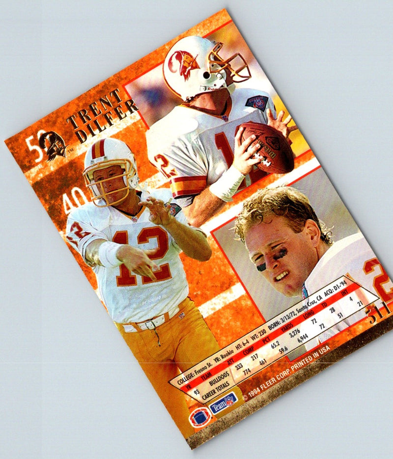 1996 Score Settle the Trent Dilfer/Brett Favre
