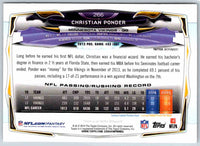 2014 Topps Christian Ponder #266