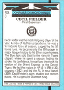 1991 Diamond Kings Cecil Fielder