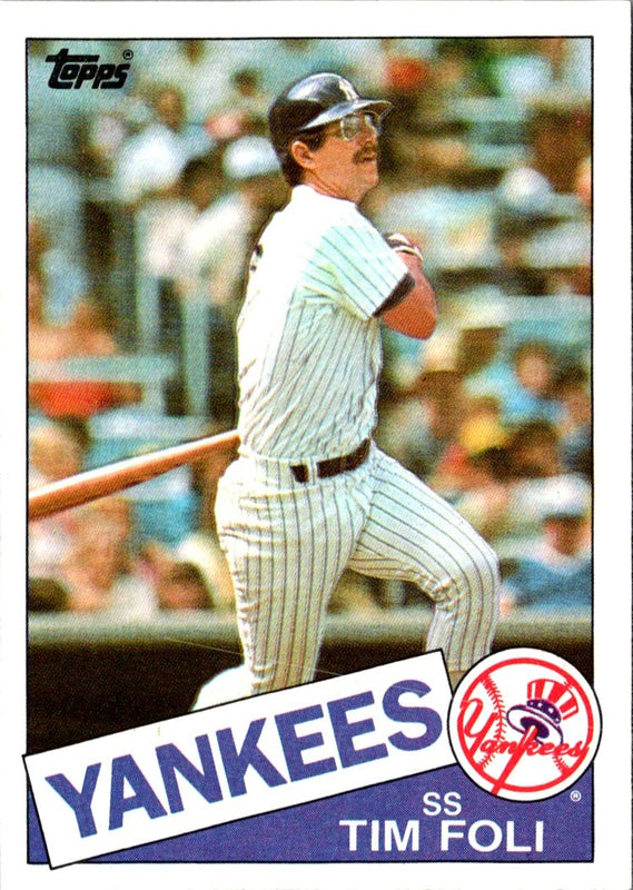 1985 Topps Tim Foli #456