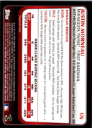 2011 Bowman Justin Morneau
