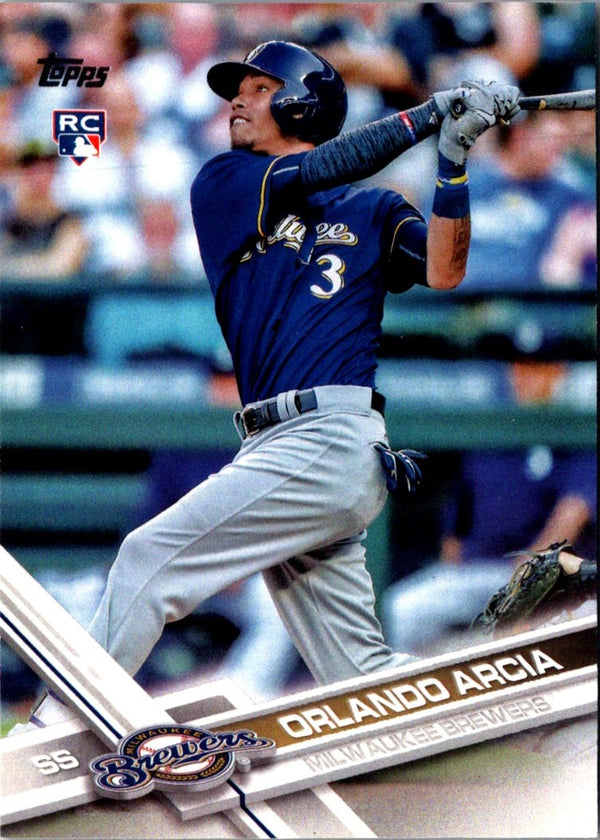 2017 Topps Opening Day Orlando Arcia #131 Rookie