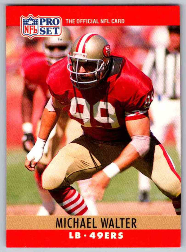 1990 Pro Set Michael Walter #298