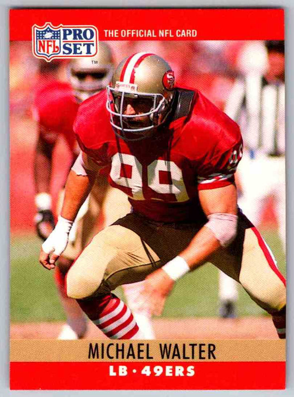 1990 Pro Set Michael Walter #298