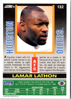 1992 Score Lamar Lathon #132