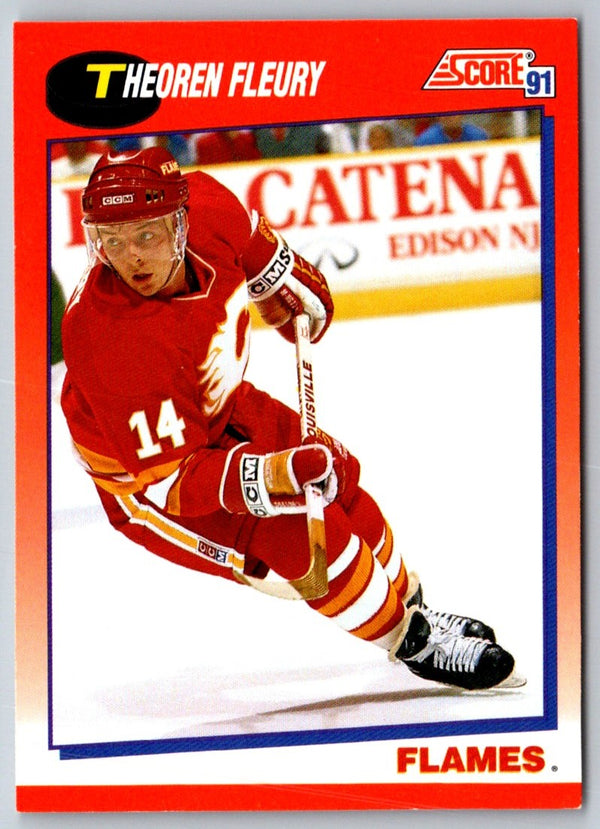 1991 Score Theoren Fleury #226