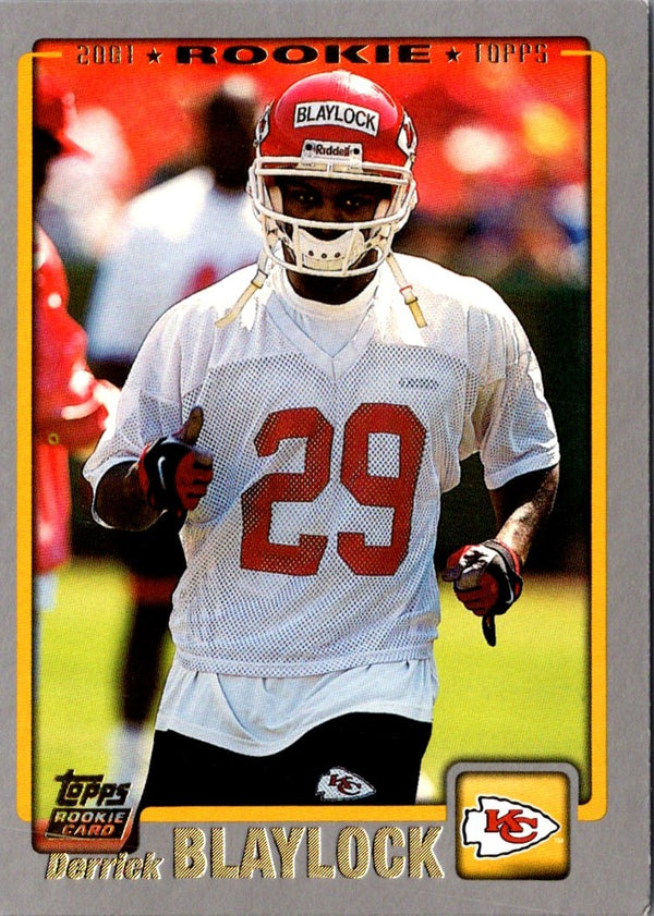 2001 Topps Derrick Blaylock #371 Rookie