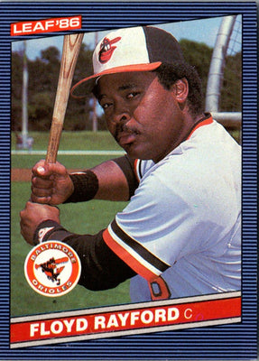 1986 Leaf Floyd Rayford #197