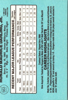 1986 Leaf Ron Darling #221