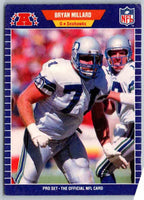 1989 NFL Proset Bryan Millard #397
