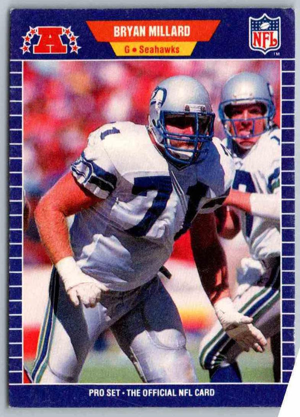 1989 NFL Proset Bryan Millard #397