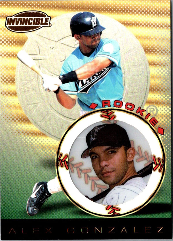 1999 Pacific Invincible Alex Gonzalez #60