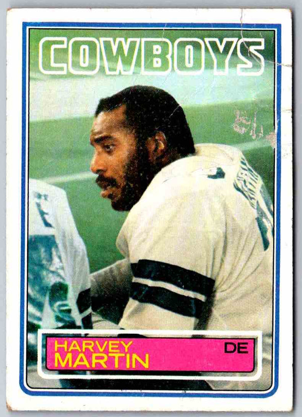 1983 Topps Harvey Martin #50