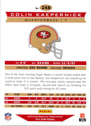 2013 Score Colin Kaepernick