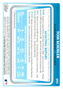 2011 Bowman Prospects Tom Koehler