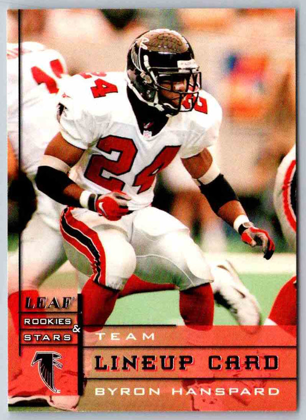 1998 Leaf Rookies And Stars Byron Hanspard #282