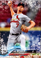 2018 Topps Holiday Luke Weaver #HMW56