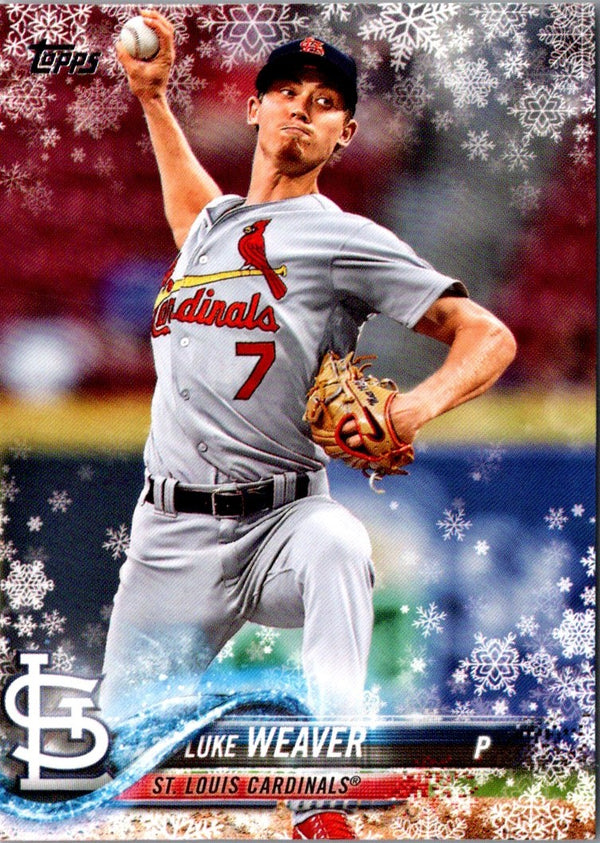 2018 Topps Holiday Luke Weaver #HMW56