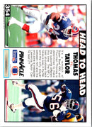 1991 Pinnacle Thurman Thomas/Lawrence Taylor