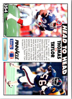 1991 Pinnacle Thurman Thomas/Lawrence Taylor #354