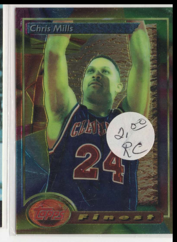 1993 Finest Chris Mills #133 Rookie