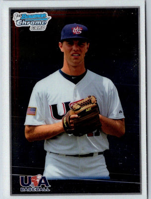 2010 Bowman Chrome USA Stars John Hochstatter #USA-4
