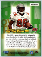 1999 Ultra Over The Top Warrick Dunn #6OT