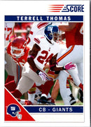 2011 Score Terrell Thomas