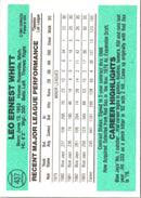 1984 Donruss Ernie Whitt
