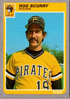 1985 Fleer Rod Scurry #476