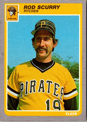 1985 Fleer Rod Scurry #476