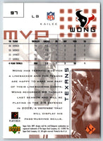 2002 Upper Deck MVP Kailee Wong #97