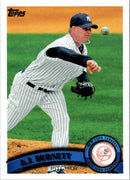 2011 Topps A.J. Burnett