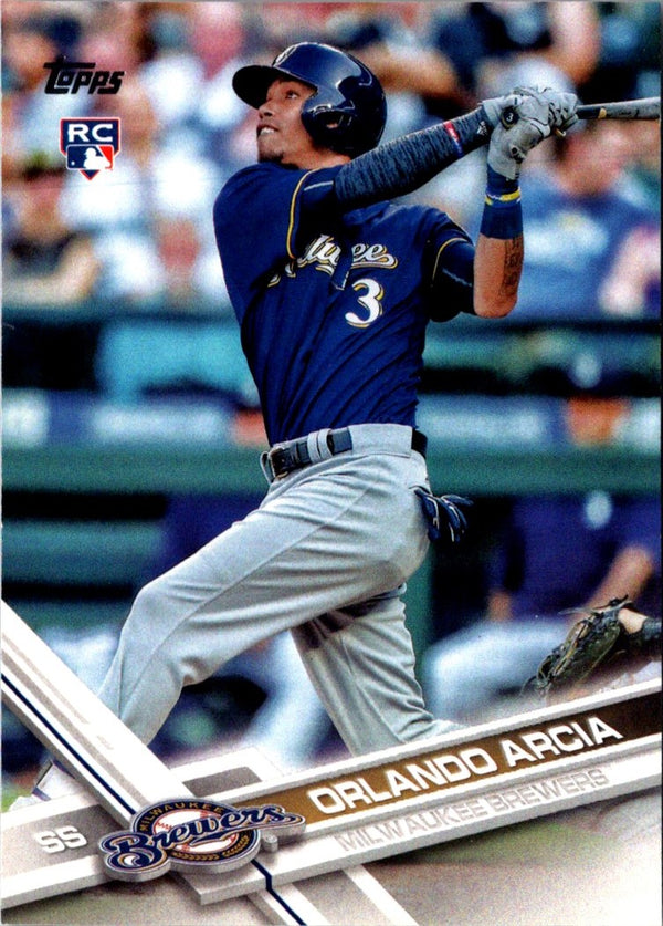 2017 Topps Orlando Arcia #255 Rookie