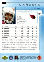 2000 Upper Deck Frank Sanders #5