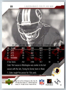 2004 UD Diamond Pro Sigs Laveranues Coles