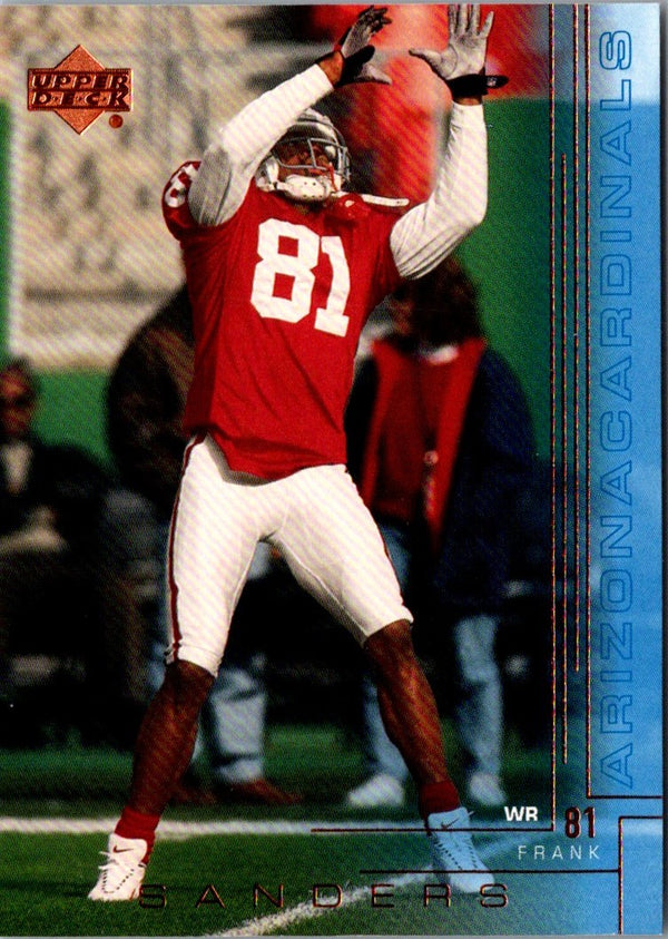 2000 Upper Deck Frank Sanders #5