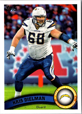 2011 Topps Kris Dielman #276 Rookie