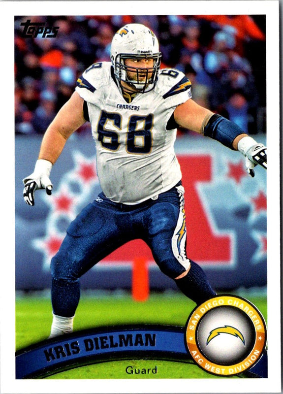 2011 Topps Kris Dielman #276 Rookie