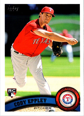 2011 Topps Update Cody Eppley #US97 Rookie