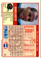 1989 Pro Set Dennis Gentry #40