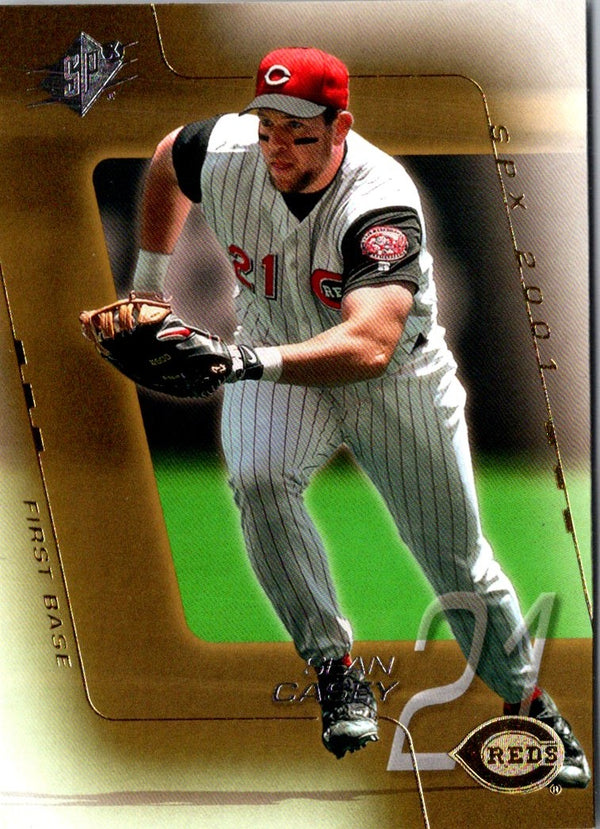 2001 SPx Sean Casey #87