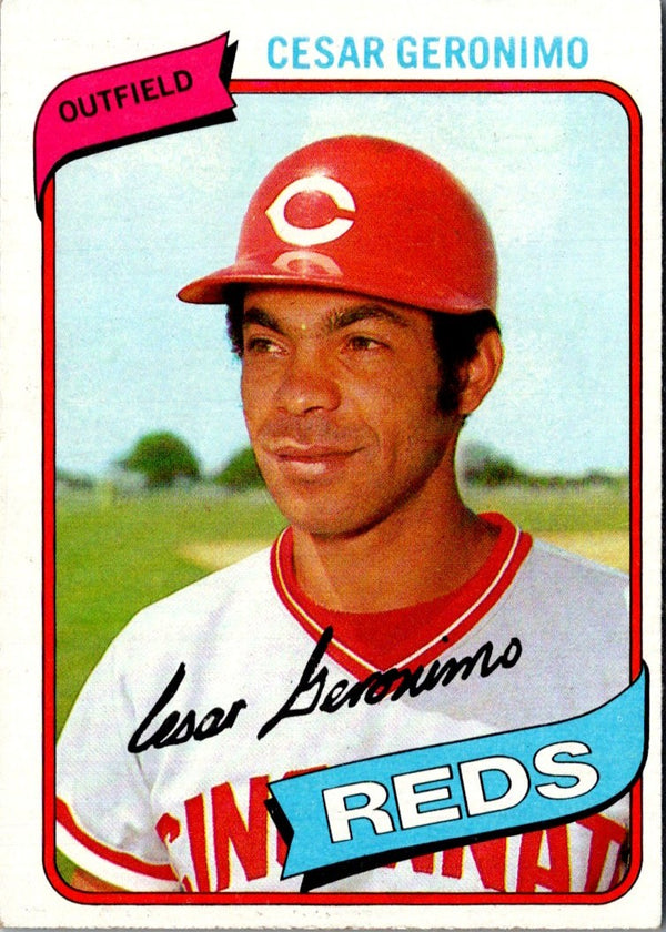 1980 Topps Cesar Geronimo #475