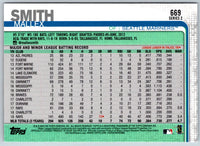 2019 Topps Mallex Smith #669