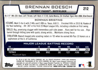 2012 Bowman Chrome Brennan Boesch #212