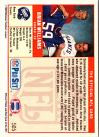 1989 Pro Set Brian Williams #505 Rookie